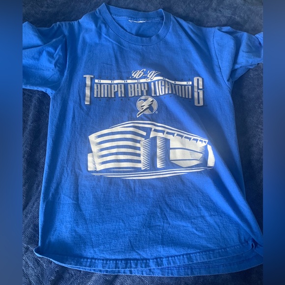 Tampa Bay Lightning 96-97 Shirt Men’s Size L - Picture 1 of 3
